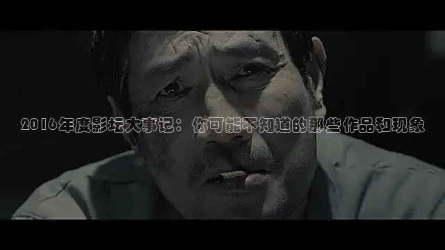 2016年度影坛大事记：你可能不知道的那些作品和现象